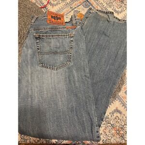 Lucky Brand New Vintage Mens Jeans Blue 100% Cotton 71KB2A1 Relax Wide Leg 37x31